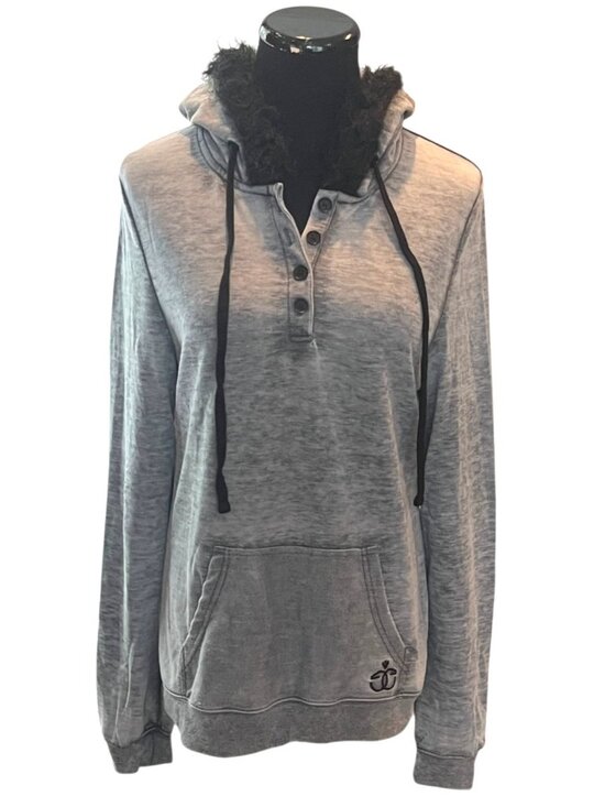 Ezekiel Jackets & Blazers - Ezekiel - Women's Medium - Lightweight Grey Hoodie - NEW